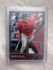 Topps Austin Riley Atlanta Braves Major League Material Relic #MLM-ARI 02/10