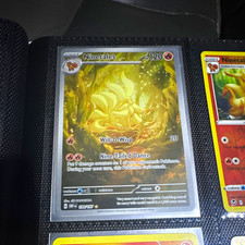 Pokemon TCG Ninetales 199/197 SV03 Obsidian Flames Illus Rare FA Holo Eng