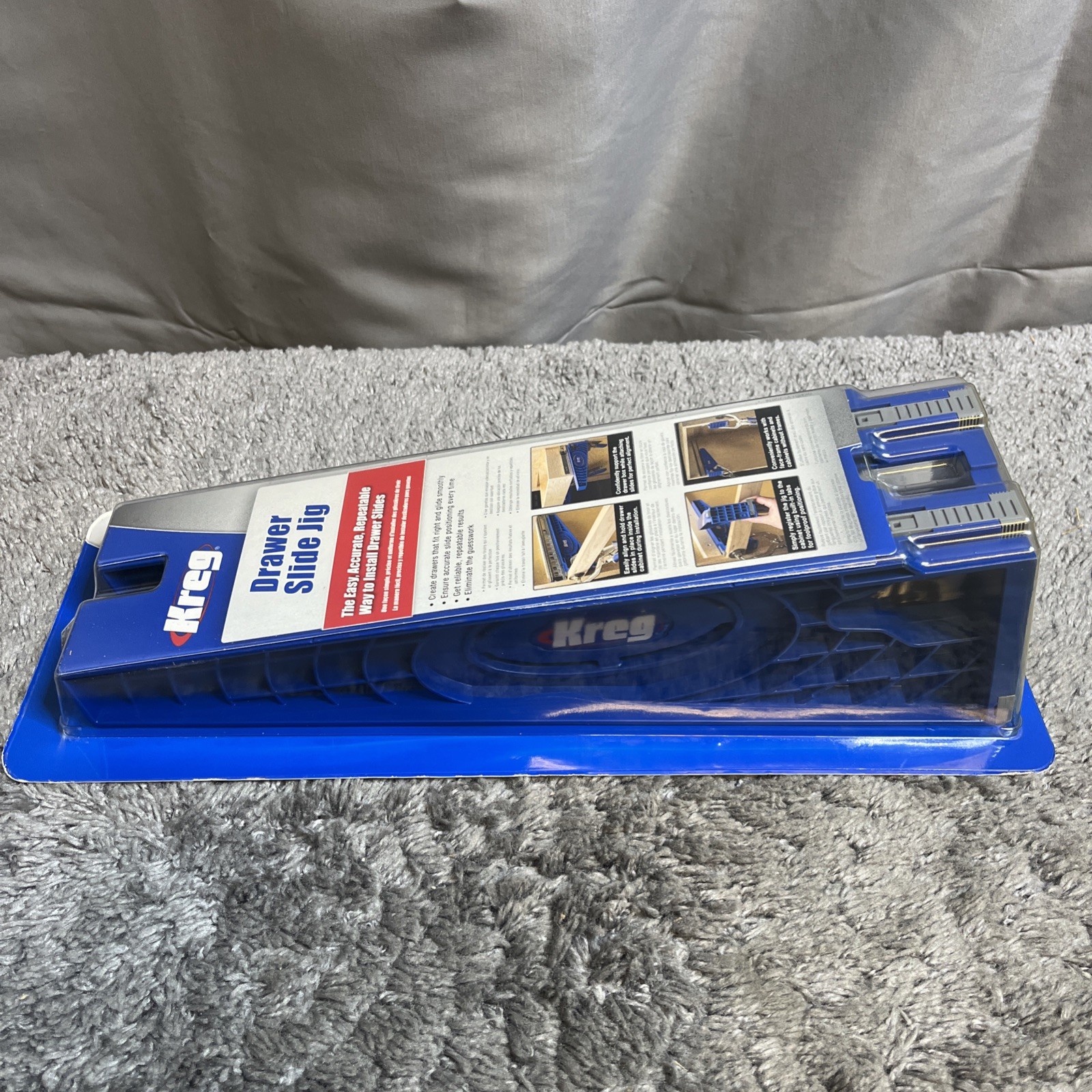 Kreg Tool Company Khi-slide Drawer Slide Jig NIP Makes Insta