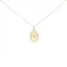 Authentic K10YG Diamond Necklace  #246-000-429-4139