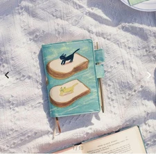 Hobonichi Original A6 Planner Cover Keiko Shibata Tags Diary Case Stored Japan