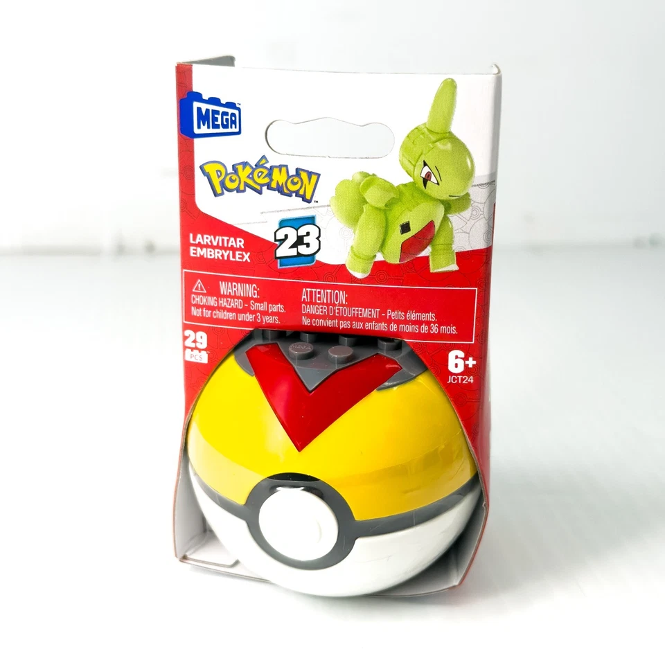 MEGA Construx Pokemon Series 23 Lot of 6 Complete Set Blocks Building Toy *NEW* - Image 3 of 4