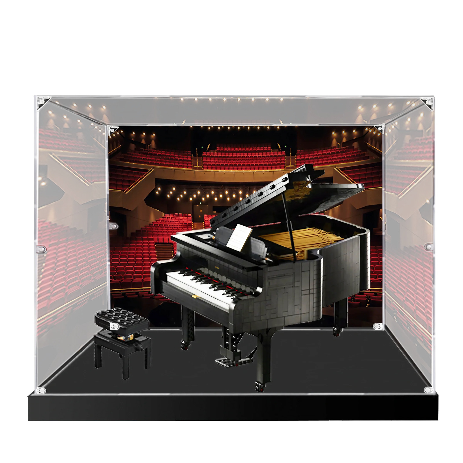 Acrylic Display Case for LEGO® Grand Piano 21323