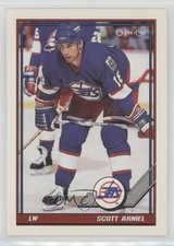 1991-92 O-Pee-Chee Scott Arniel #137 0il7