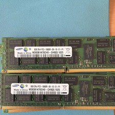 Samsung M393B1K70CH0-YH9 ECC Server Memory 32GB 4x8GB 1.35V PC3L-10600R