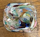 Vintage Murano Tutti Frutti Italian Art Glass Bowl/Ashtray AVEM Bizantino Series