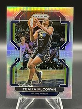2022 Panini Prizm WNBA Base Prizms Silver Teaira McCowan #46 Dallas Wings