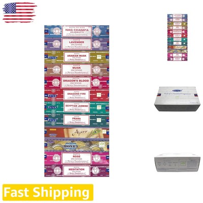 Meditation Aromatherapy Incense Stick Set - 12 Natural Scents from Bangalore