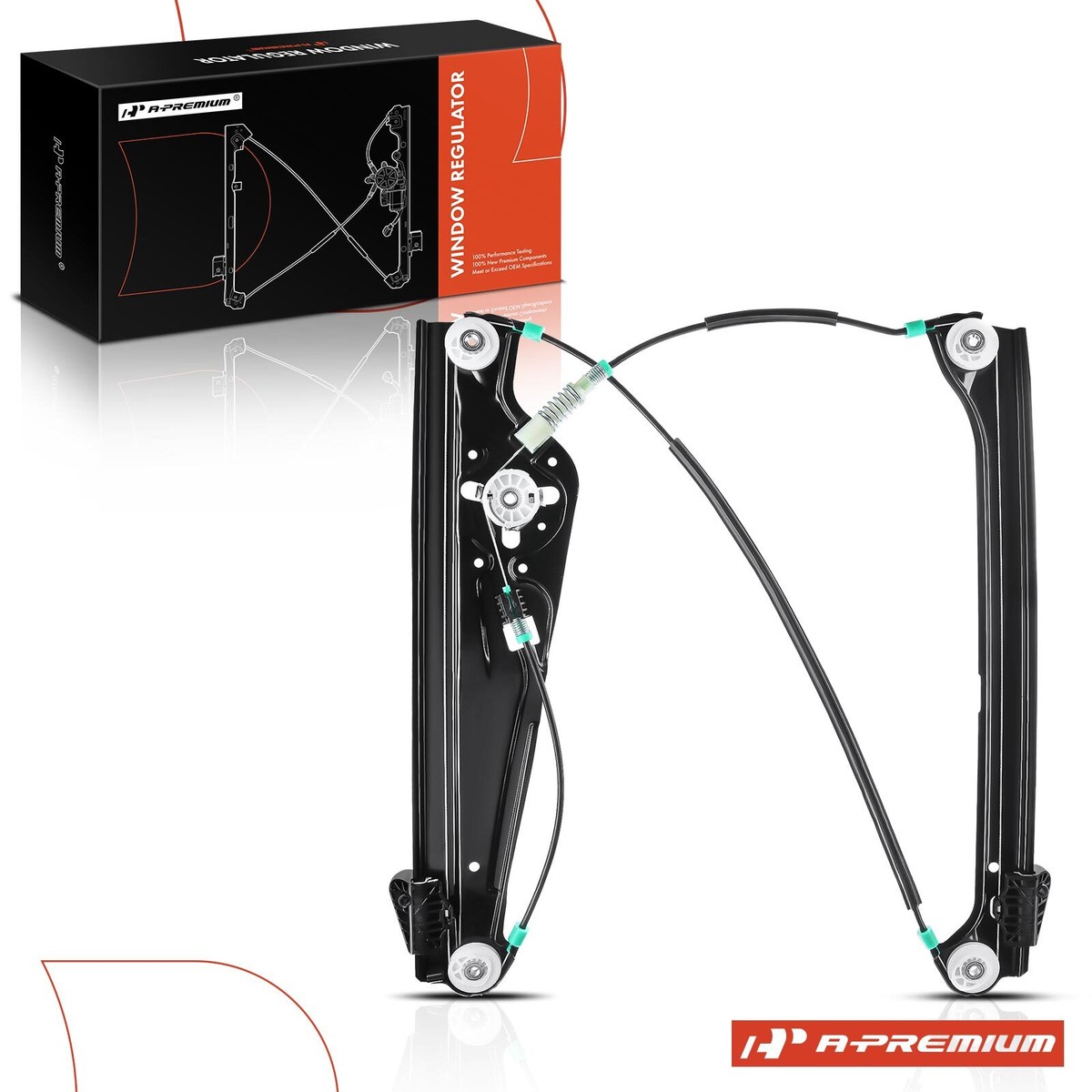 A-Premium Front Left Power Window Regulator for BMW 745i 02-05
