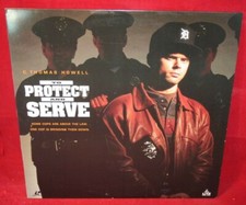 Laserdisc w  To Protect and Serve  C. Thomas Howell Lezlie Deane  Rare