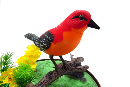 Singing & Chirping Bird In Cage - Realistic Sounds & Movements - Picture 2 of 4