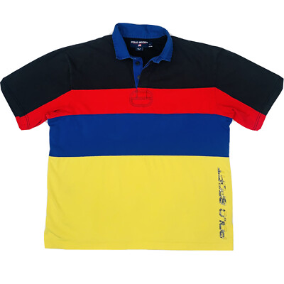 【POLO SPORT/希少】Polo Ralph Lauren ラガーシャツ POLO SPORT ポロスポーツ Ralph Lauren ラガーシャツ 90s POLO SPORT