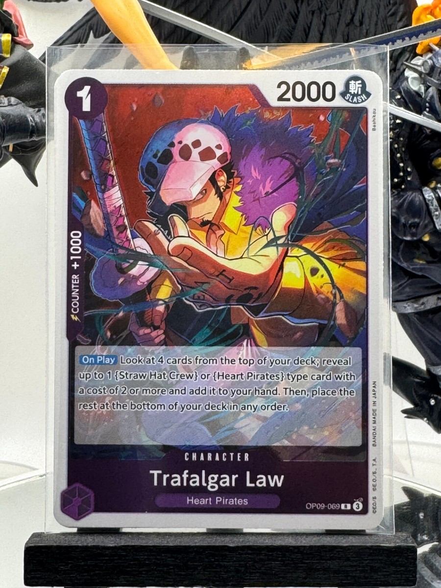 One Piece CG 4 Trafalgar Law OP09-069 Emperors in the New World