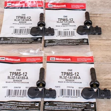 4PCS OEM TPMS-12 Genuine TIRE PRESSURE MONITORING SENSOR 9L3Z-1A189-A Original