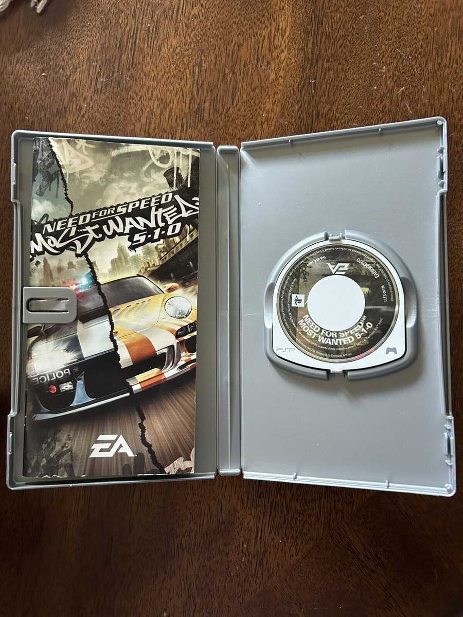 PSPソフト PSP EA BEST HITS Need for speed most wanted 5.1.0 Japanese