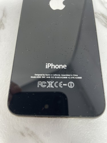 Apple iPhone 4 - 8GB - Black A1332 Untested - Picture 7 of 8
