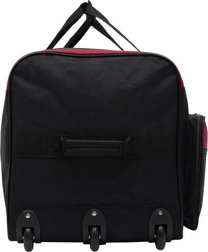 36" Large Rolling Duffel Bag with Wheels,Travel Luggage Bag for Men & Women, Red - Picture 7 of 9