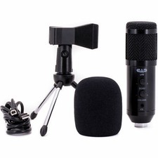 Mint CAD Audio U49 USB Side Address Cardioid Podcast Mic W/ Headphone Output