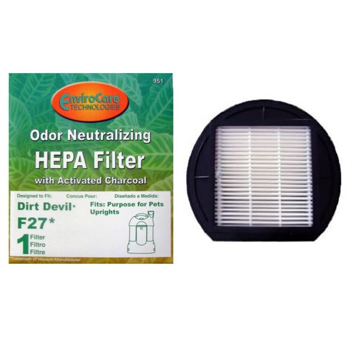 hepa Filter Fits Dirt Devil vacuum F27 
