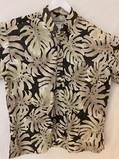 vintage hawaiian shirt xl cooke street hawaii made 100 cotton w/Free shipping