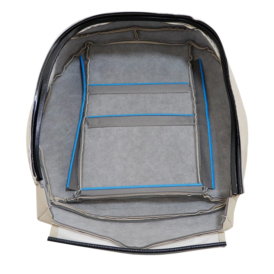 2008-14 fits Mercedes Benz C250 C300 C350 Driver Bottom Leather Seat Cover Beige - Image 4 of 4