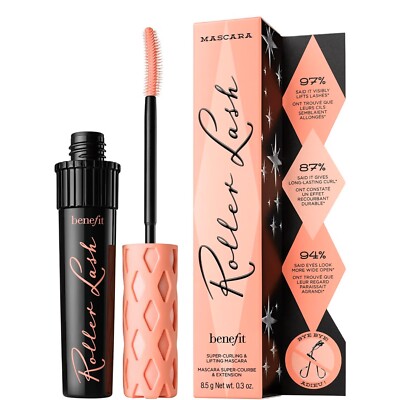 Benefit Roller Lash Lifting and Curling Mascara - Schwarz 8,5g FULL SIZE