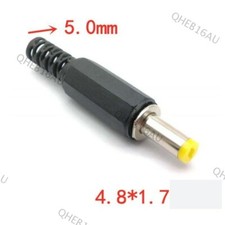 2/5/10pcs 4.8mm x 1.7mm DC Male Power Connectors Plug Jack Laptop Plug 23H