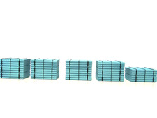 5 DCP FIRST GEAR 1/64 SCALE RESIN LITE BLUE PIPE LOADS HO train loads