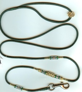 dog showmanship leads