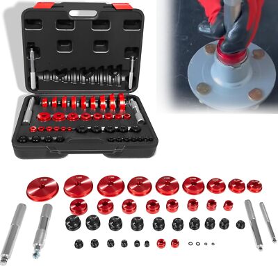 43pcs Wheel Bearing Press Kit, Bearing Race and Seal Driver Set for Most Vehicle