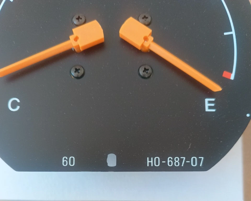 Medidor de combustible y temperatura DX/GL 37150-SB3-701 NUEVO OEM Honda Civic 1985 calibre Foto 4 de 4