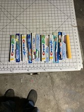 Vintage Lot Of 12 Crest Oral B Toothbrush Soft Full Head New Sealed B324
