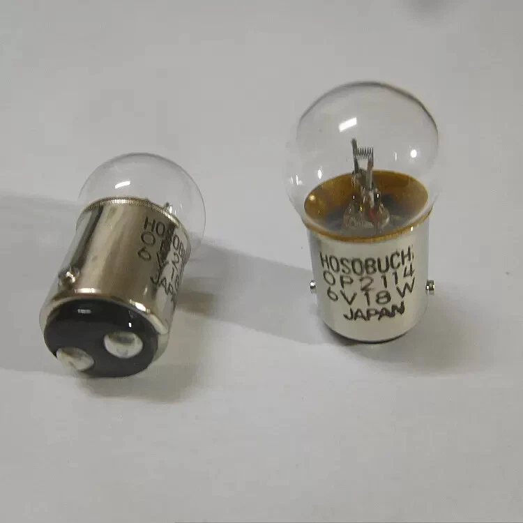 1Pcs OP2114 Double Contact Bulb 6V18W Hardness Tester Lamp Fault Indicator - Image 3 of 3