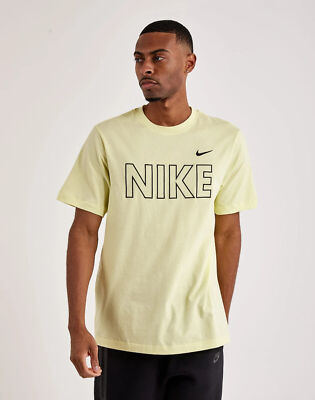 white lime green nike shirt
