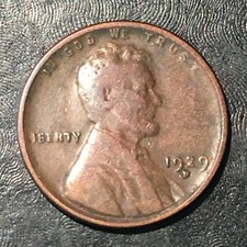 1929-D Lincoln Cent - High Quality Scans #K990