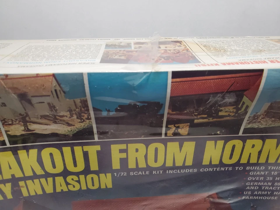 MPC Breakout From Normandy D-DAY Invasion 1:72 Sealed Diorama Set WWII Model Kit - Image 2 of 4
