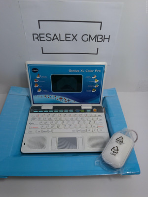 VTech Genius XL Color Pro zweisprachig Französisch/Eng Kindercomputer Neuwertig