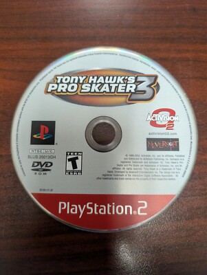 Tony Hawk's Pro Skater 3 (PlayStation 2 PS2 2002) NO TRACKING - DISC ONLY 4099