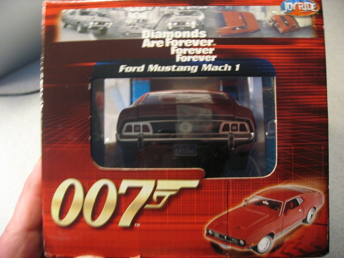 希少JOYRIDE製　映画００７劇中車　フォード　ムスタング　マッハ１　１／１８ 希少JOYRIDE製 映画007劇中車 フォード ムスタング マッハ1