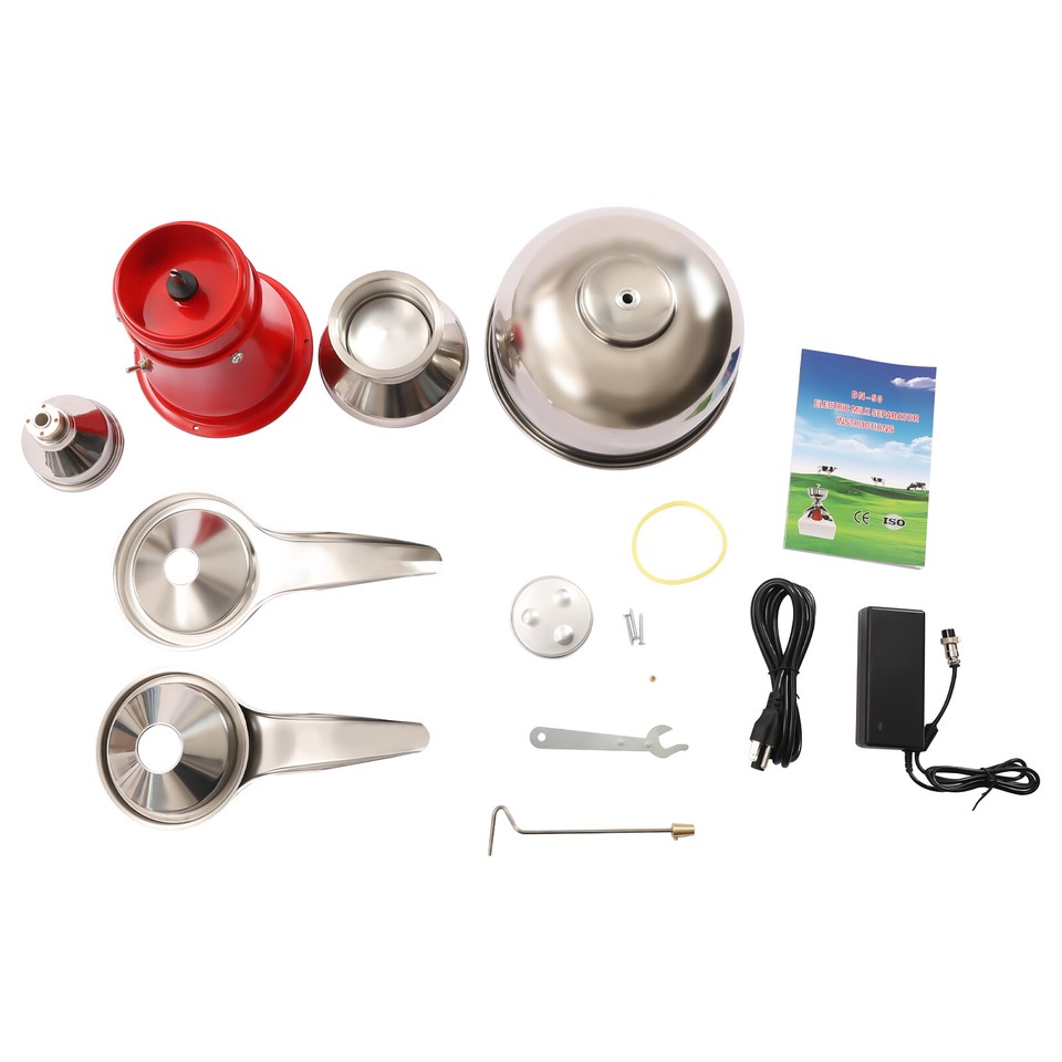 13.2 Gallons/h Electric Milk Cream Centrifugal Separator Milk Skimmer