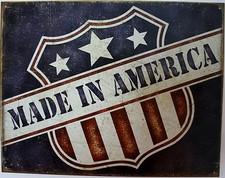 Vintage Replica Tin Metal Sign made in america railroad train union Pacific 2119