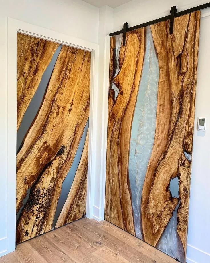 Epoxy Resin Door Epoxy Resin River Door Epoxy Resin Barn Door Wood