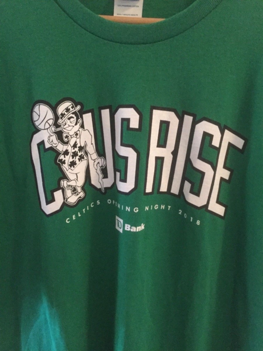 C Us Rise Boston Celtic T-Shirt C Us Rise Boston Celtic T-Shirt