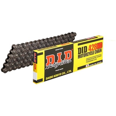DID CHAIN S+2 428H M148-C FOR DAELIM 125 VJ ROADWIN FI 08-09 BLACK/BLACK