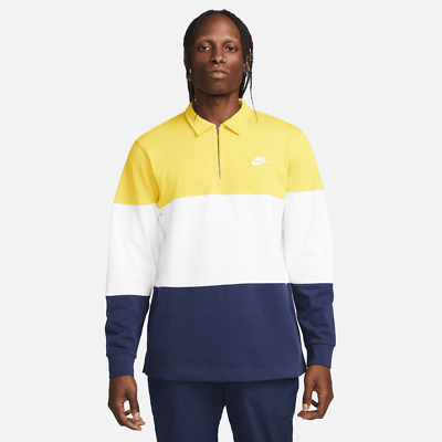 nike sportswear long sleeve polo