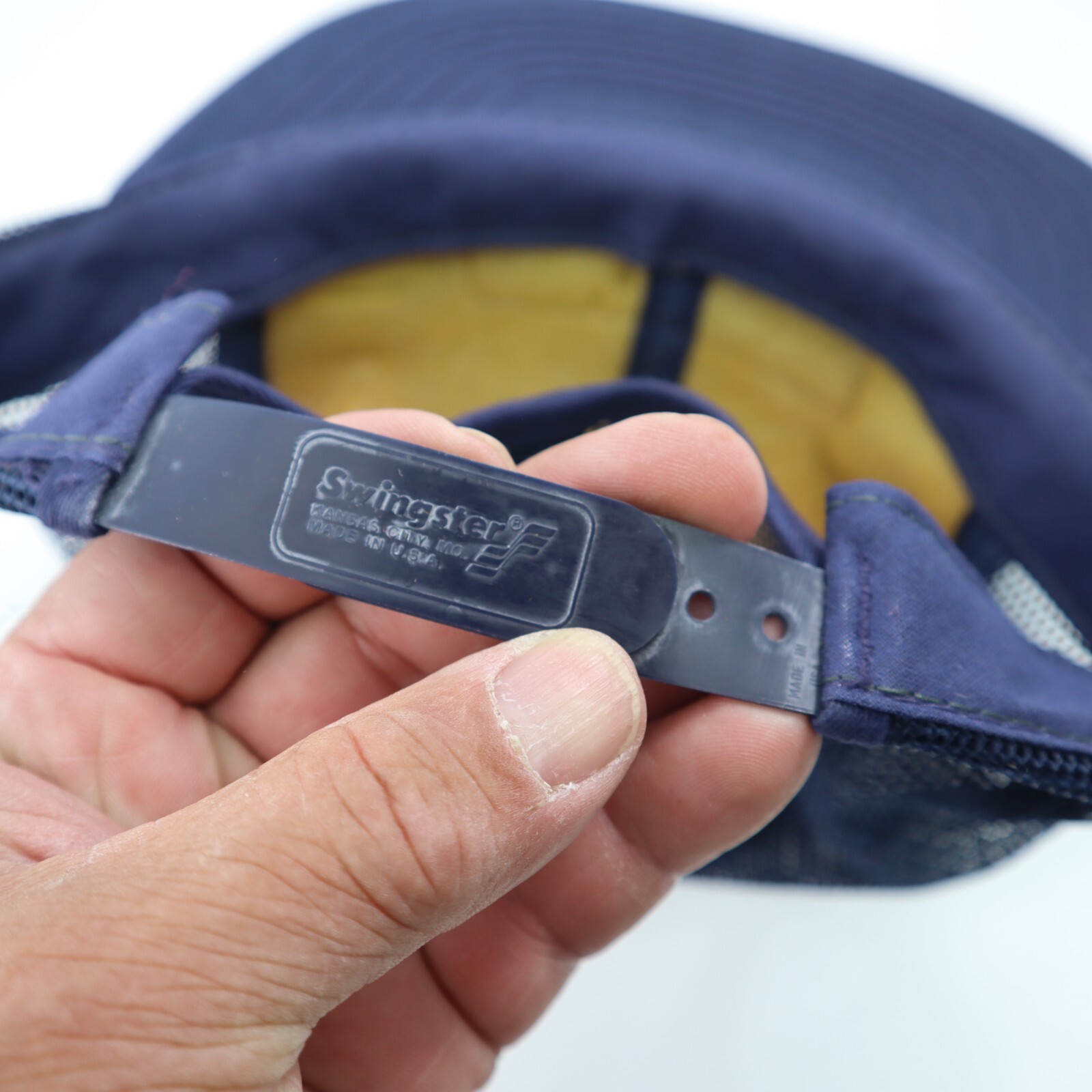 Mitchell Swingster Patch Trucker Hat Snapback Cap… - image 8