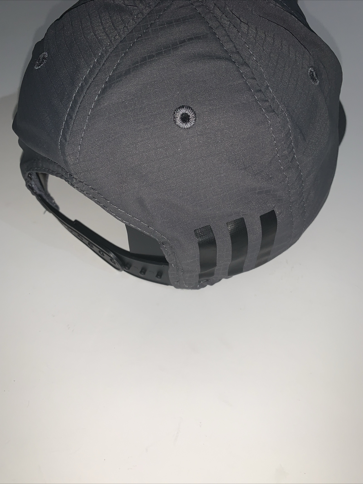 Adidas Affiliate II Ball Cap Golf Charcoal Gray Logo Snap Back