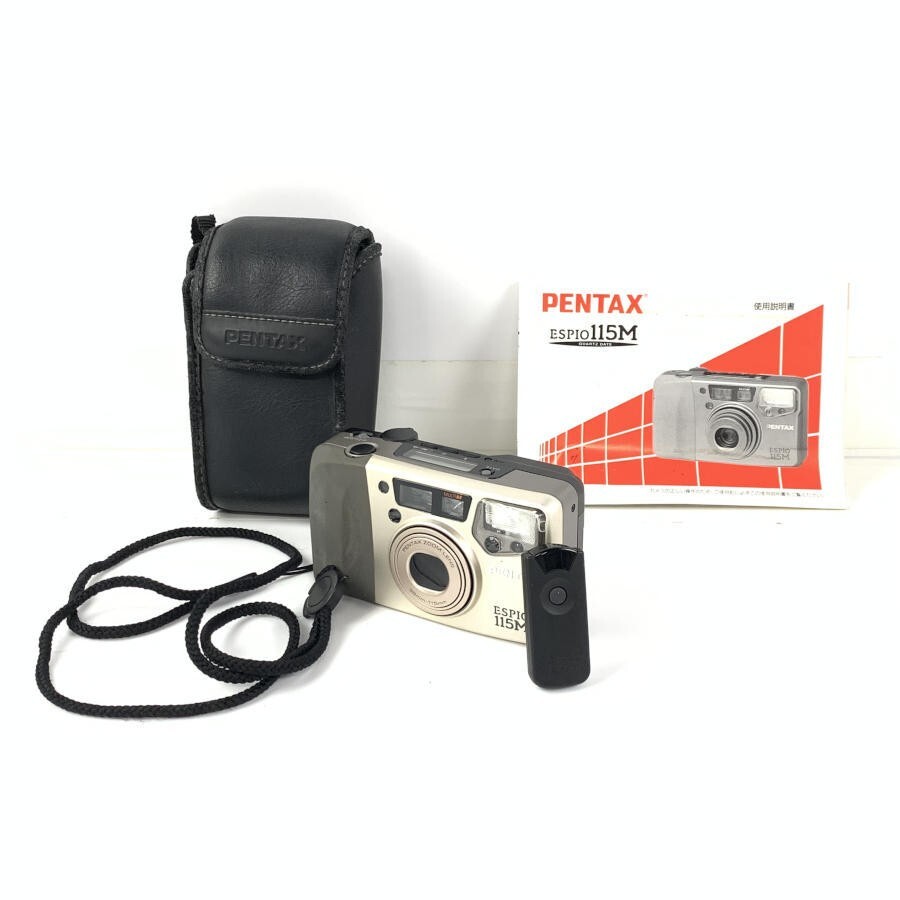 Pentax Espio 115M 35mm Film Point and Shoot Camera - Untested