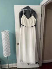 davids bridal wedding dress size 16