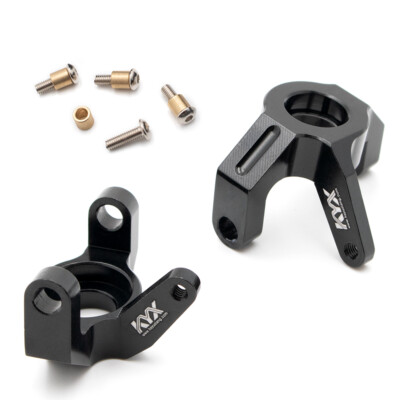 KYX Alloy Steering Knuckle for Wraith RR10 Bomber Black